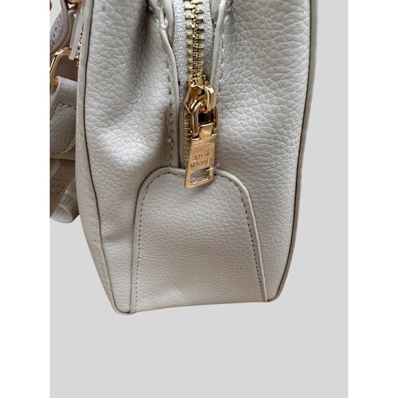 Steve Madden Pebbled 10" x 7.5" Faux Leather Satchel withMatching Wallet - Picture 3 of 11